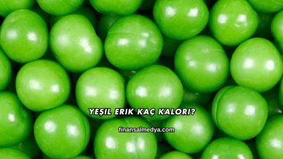 Yeşil Erik Kaç Kalori?