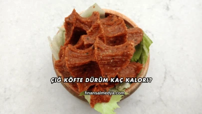 Çiğ Köfte Dürüm Kaç Kalori?