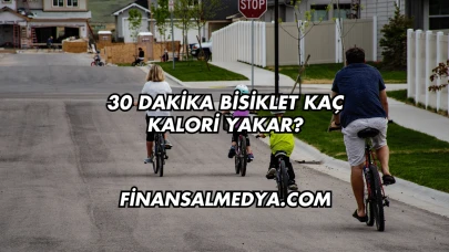 30 Dakika Bisiklet Kaç Kalori Yakar?