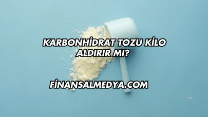 Karbonhidrat Tozu Kilo Aldırır mı?