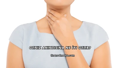 Geniz Akıntısına Ne İyi Gelir?