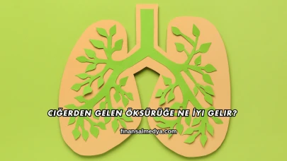 Ciğerden Gelen Öksürüğe Ne İyi Gelir?