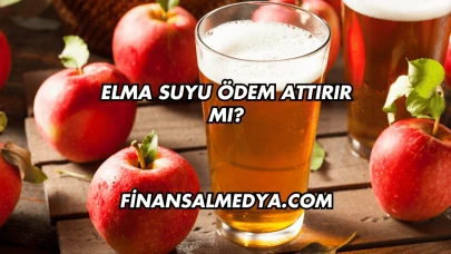 Elma Suyu Ödem Attırır mı?