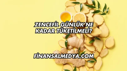 Zencefil Günlük Ne Kadar Tüketilmeli?