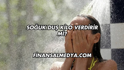 Soğuk Duş Kilo Verdirir mi?