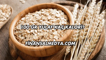 100 Gr Yulaf Kaç Kalori?