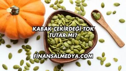 Kabak Çekirdeği Tok Tutar mı?