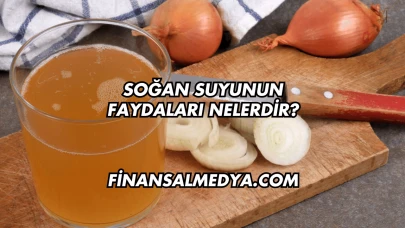 Soğan Suyunun Faydaları Nelerdir?