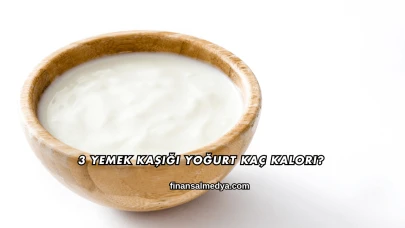 3 Yemek Kaşığı Yoğurt Kaç Kalori?