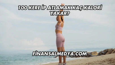 100 Kere İp Atlamak Kaç Kalori Yakar?