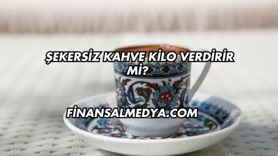 Şekersiz Kahve Kilo Verdirir mi?