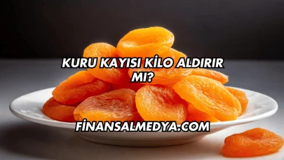 Kuru Kayısı Kilo Aldırır mı?
