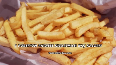 1 Porsiyon Patates Kızartması Kaç Kalori?