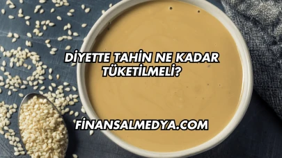 Diyette Tahin Ne Kadar Tüketilmeli?