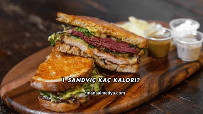 1 Sandviç Kaç Kalori?