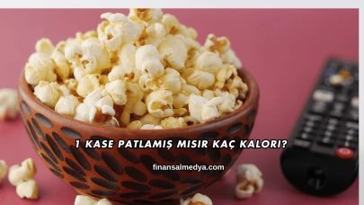 1 Kase Patlamış Mısır Kaç Kalori?