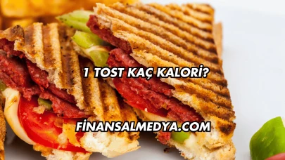 1 Tost Kaç Kalori?