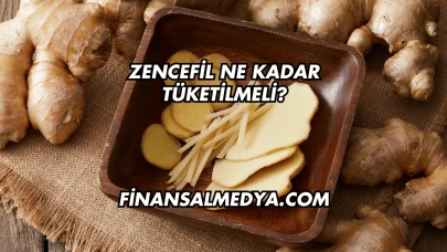 Zencefil Ne Kadar Tüketilmeli?