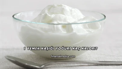1 Yemek Kaşığı Yoğurt Kaç Kalori?