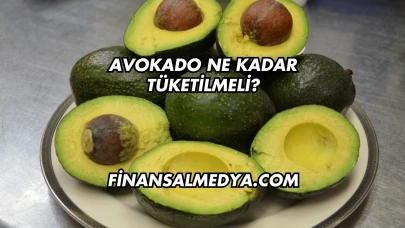 Avokado Ne Kadar Tüketilmeli?