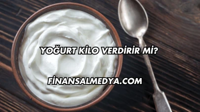 Yoğurt Kilo Verdirir mi?