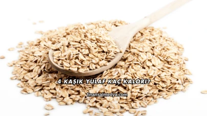 4 Kaşık Yulaf Kaç Kalori?