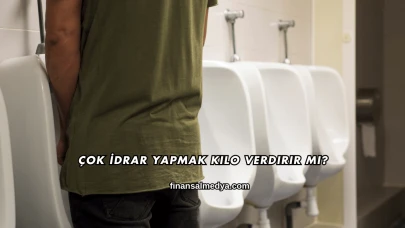 Çok İdrar Yapmak Kilo Verdirir mi?
