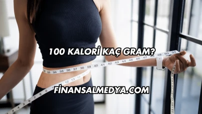 100 Kalori Kaç Gram?