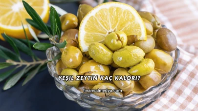 Yeşil Zeytin Kaç Kalori?