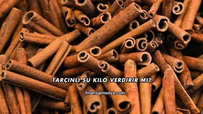 Tarçınlı Su Kilo Verdirir mi?
