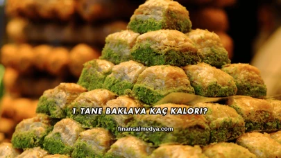 1 Tane Baklava Kaç Kalori?