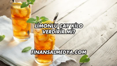 Limonlu Çay Kilo Verdirir mi?
