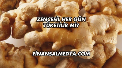 Zencefil Her Gün Tüketilir mi?