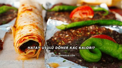 Hatay Usulü Döner Kaç Kalori?