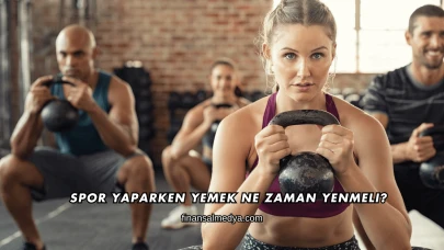 Spor Yaparken Yemek Ne Zaman Yenmeli?