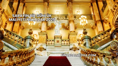 Sarayın Bir Günlük Maliyeti Ne Kadar 2025