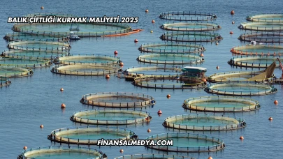 Balık Çiftliği Kurmak Maliyeti 2025
