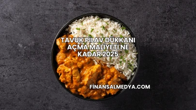Tavuk Pilav Dükkanı Açma Maliyeti Ne Kadar 2025