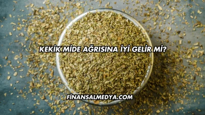 Kekik Mide Ağrısına İyi Gelir mi?
