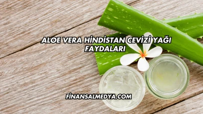 Aloe Vera Hindistan Cevizi Yağı Faydaları