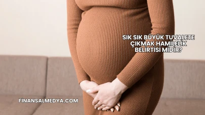 Sık Sık Büyük Tuvalete Çıkmak Hamilelik Belirtisi midir?