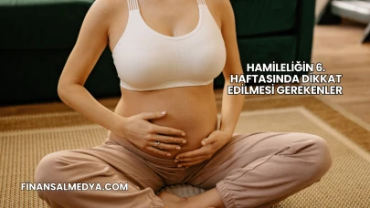 Hamileliğin 6. Haftasında Dikkat Edilmesi Gerekenler