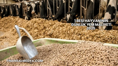 1 Besi Hayvanının Günlük Yem Maliyeti 2025