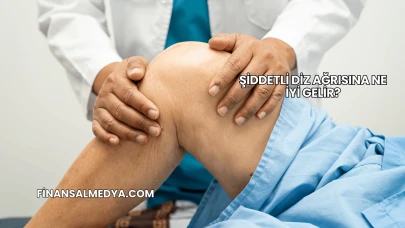 Şiddetli Diz Ağrısına Ne İyi Gelir?