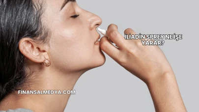 İliadin Sprey Ne İşe Yarar?