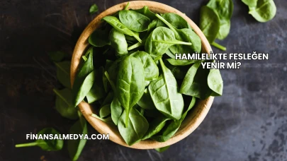 Hamilelikte Fesleğen Yenir mi?