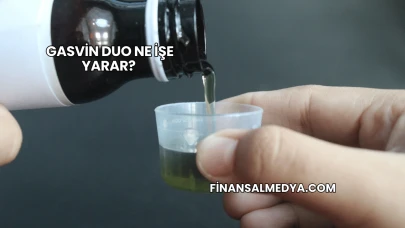Gasvin Duo Ne İşe Yarar?