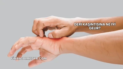 Deri Kaşıntısına Ne İyi Gelir?