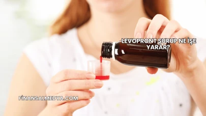 Levopront Şurup Ne İşe Yarar?