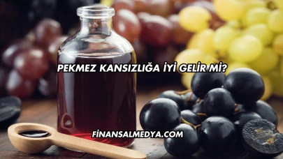 Pekmez Kansızlığa İyi Gelir mi?